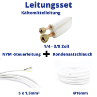 Leitungsset 1/4 3/8 Zoll