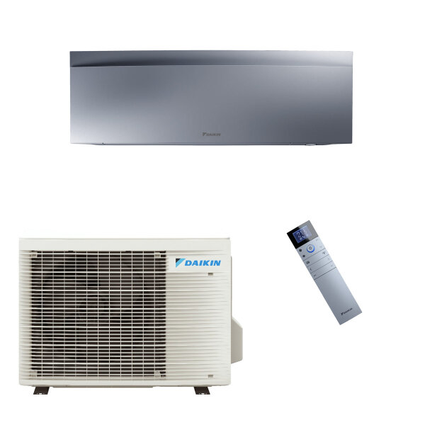 DAIKIN Klimaanlage Emura 3 Wandgerät Set 2,5 kW Silber