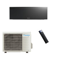 DAIKIN Klimaanlage Emura 3 Wandgerät Set 2,5 kW Mattschwarz