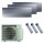 DAIKIN Klimaanlage Emura 3 Multisplit Set mit 3 Innengeräten 3 x 2,5 kW Silber