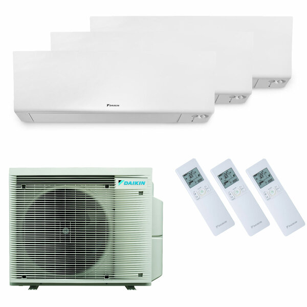 DAIKIN Klimaanlage Perfera Multisplit Set mit 3 Innengeräten