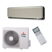 Mitsubishi Heavy Klimaanlage SRK-ZSX-WF Wandgerät Set 2,5 kW Titan