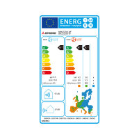 Mitsubishi Heavy Klimaanlage SRK-ZSX-WF Wandgerät Set 2,5 kW Titan