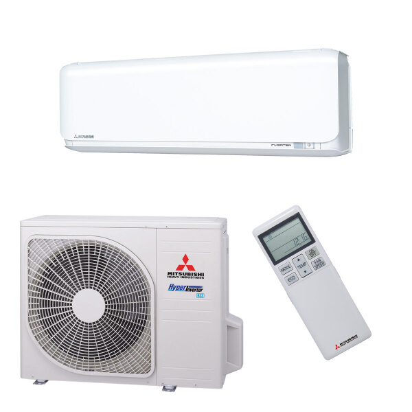 Mitsubishi Heavy Klimaanlage SRK-ZSX-WF Wandgerät Set 6,1 kW Weiß