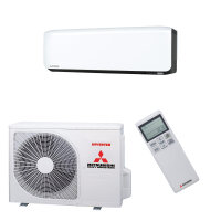Mitsubishi Heavy Klimaanlage SRK-ZS-WF Wandgerät Set 2,0 kW Weiß/Schwarz
