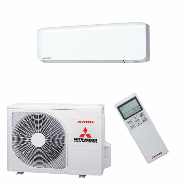 Mitsubishi Heavy Klimaanlage SRK-ZS-WF Wandgerät Set 3,5 kW Weiß