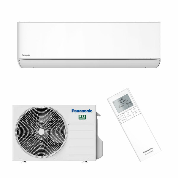 Panasonic Klimaanlage Etherea Wandgerät Set 4,2 kW Mattweiß