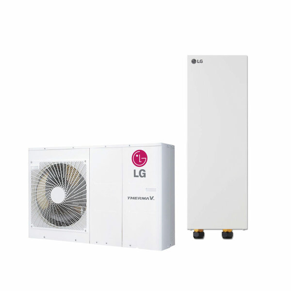 LG Wärmepumpe THERMA V Monobloc S 5,5 kW + Elektrische Zusatzheizung