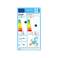 Mitsubishi Electric Klimaanlage Standard Wandgerät Multisplit Set mit 2 Innengeräten 2,5 kW + 5,0 kW