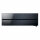 Mitsubishi Electric Klimaanlage Diamond Wandgerät Multisplit Set mit 2 Innengeräten 2 x 2,5 kW Onyx Schwarz