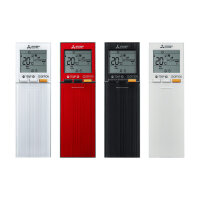 Mitsubishi Electric Klimaanlage Diamond Wandgerät Multisplit Set mit 2 Innengeräten 2 x 2,5 kW Naturweiß