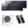 Mitsubishi Electric Klimaanlage Diamond Wandgerät Multisplit Set mit 2 Innengeräten 2,5 kW + 5,0 kW Onyx Schwarz