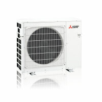 Mitsubishi Electric Klimaanlage Diamond Wandgerät Multisplit Set mit 3 Innengeräten 3 x 2,5 kW Rubinrot