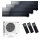 Mitsubishi Electric Klimaanlage Diamond Wandgerät Multisplit Set mit 3 Innengeräten 2 x 2,5 + 3,5 kW Onyx Schwarz