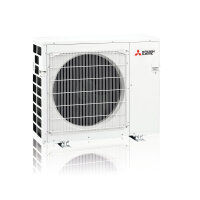 Mitsubishi Electric Klimaanlage Diamond Wandgerät Multisplit Set mit 3 Innengeräten 2 x 2,5 + 5,0 kW Rubinrot