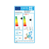 Mitsubishi Electric Klimaanlage Basic Wandgerät Multisplit Set mit 2 Innengeräten 2,5 kW + 3,5 kW inkl. WiFI