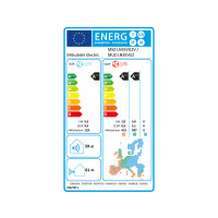 Mitsubishi Electric Klimaanlage Diamond Wandgerät Set 3,5 kW Naturweiß