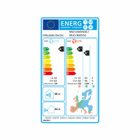 Mitsubishi Electric Klimaanlage Diamond Wandgerät Set 5,0 kW Rubinrot