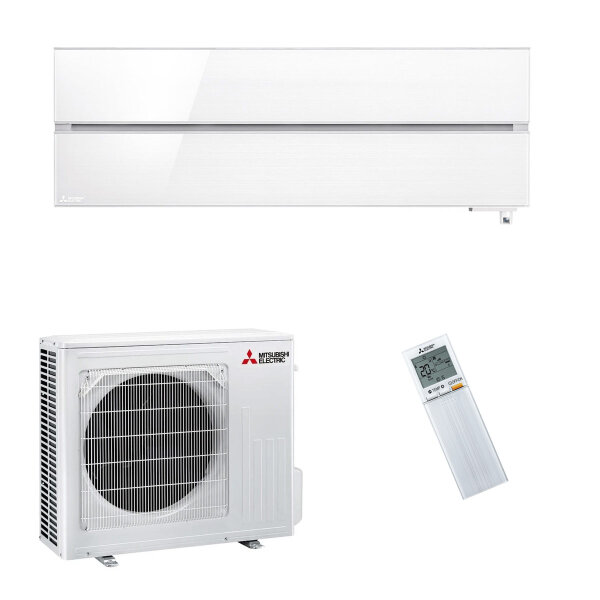 Mitsubishi Electric Klimaanlage Diamond Wandgerät Set 5,0 kW Perlweiß