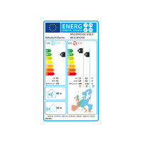Mitsubishi Electric Klimaanlage Premium Wandgerät Set 4,2 kW Schwarz