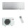 Mitsubishi Electric Klimaanlage Premium Wandgerät Set 4,2 kW Silber