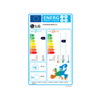 LG Klimaanlage Standard Plus Multisplit Set mit 2 Innengeräten 2,6 kW + 3,5 kW bis 60 qm