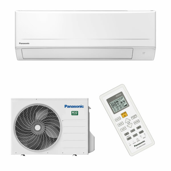 Panasonic Klimaanlage BZ Basic Superkompakt Wandgerät Set 3,3 kW