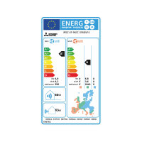 Mitsubishi Electric Klimaanlage Premium Wandgerät Multisplit Set mit 3 Innengeräten 2 x 2,5 + 3,5 kW Weiß