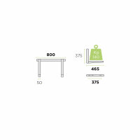 Wandkonsole / Wandhalterung mit Levelsystem MS253 - 800x465 mm