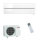 Mitsubishi Electric Klimaanlage Diamond Hyper Heating Wandgerät Set 2,5 kW Perlweiß