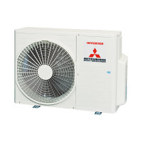 Mitsubishi Heavy Klimaanlage SRK-ZSX-WF Wandgerät Multisplit Set mit 2 Innengeräten 2,5 kW + 3,5 kW Weiß