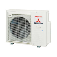 Mitsubishi Heavy Klimaanlage SRK-ZSX-WF Wandgerät Multisplit Set mit 3 Innengeräten 2 x 2,5 kW + 5,0 kW Titan