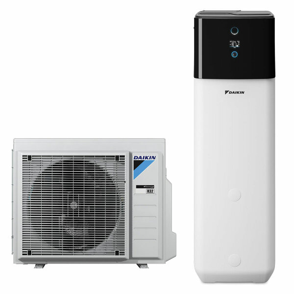 DAIKIN Wärmepumpe Altherma 3 R ECH2O Split System 4,5 kW 294 Liter Warmwasserspeicher