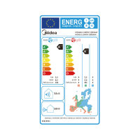 Midea Klimaanlage Xtreme Save Blue Wandgerät Set 3,5 kW R290