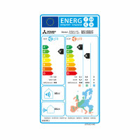 Mitsubishi Electric Klimaanlage Basic Wandgerät Set 5,0 kW