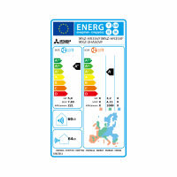 Mitsubishi Electric Klimaanlage Basic Wandgerät Multisplit Set mit 2 Innengeräten 2 x 3,5 kW