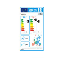 Midea Klimaanlage Solstice Wandgerät Set 7,0 kW - Weiß