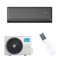 Midea Klimaanlage Solstice Wandgerät Set 2,6 kW - Schwarz