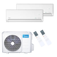 Midea Klimaanlage Solstice Multisplit Set 2,6 + 3,5 kW -...