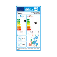 Midea Klimaanlage Solstice Multisplit Set 2,6 + 3,5 kW - Weiß