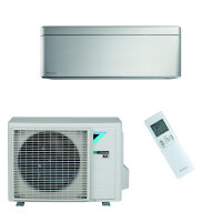 DAIKIN Klimaanlage Stylish Wandgerät Set 2,0 kW Silber