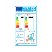DAIKIN Klimaanlage Stylish Wandgerät Set 3,4 kW Silber