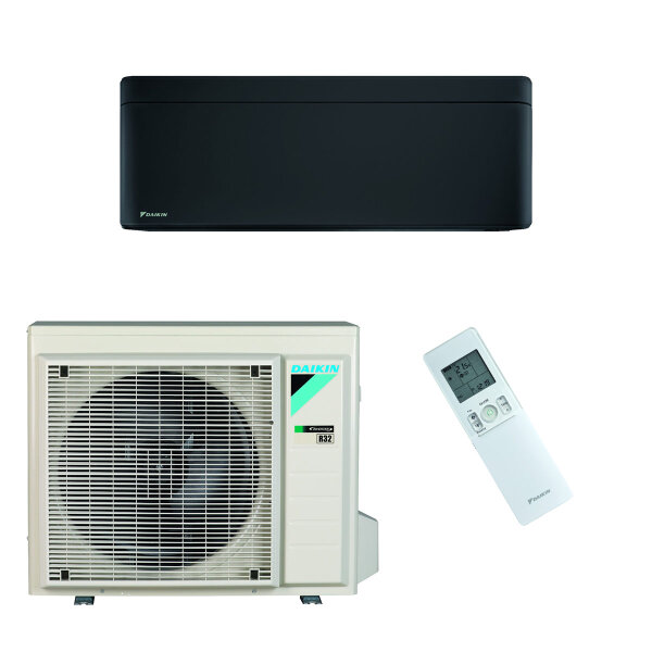 DAIKIN Klimaanlage Stylish Wandgerät Set 4,2 kW Mattschwarz
