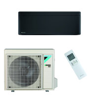 DAIKIN Klimaanlage Stylish Wandgerät Set 4,2 kW Mattschwarz