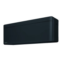 DAIKIN Klimaanlage Stylish Wandgerät Set 4,2 kW Mattschwarz