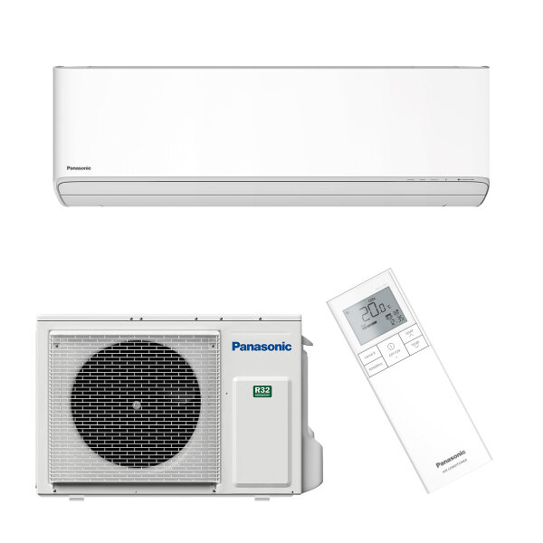 Panasonic Klimaanlage Etherea Wandgerät Set 5,0 kW Mattweiß