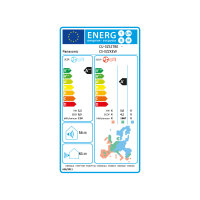 Panasonic Klimaanlage Etherea Multisplit Set mit 3 Innengeräten 2 x 2,5 kW + 3,5 kW Graphit